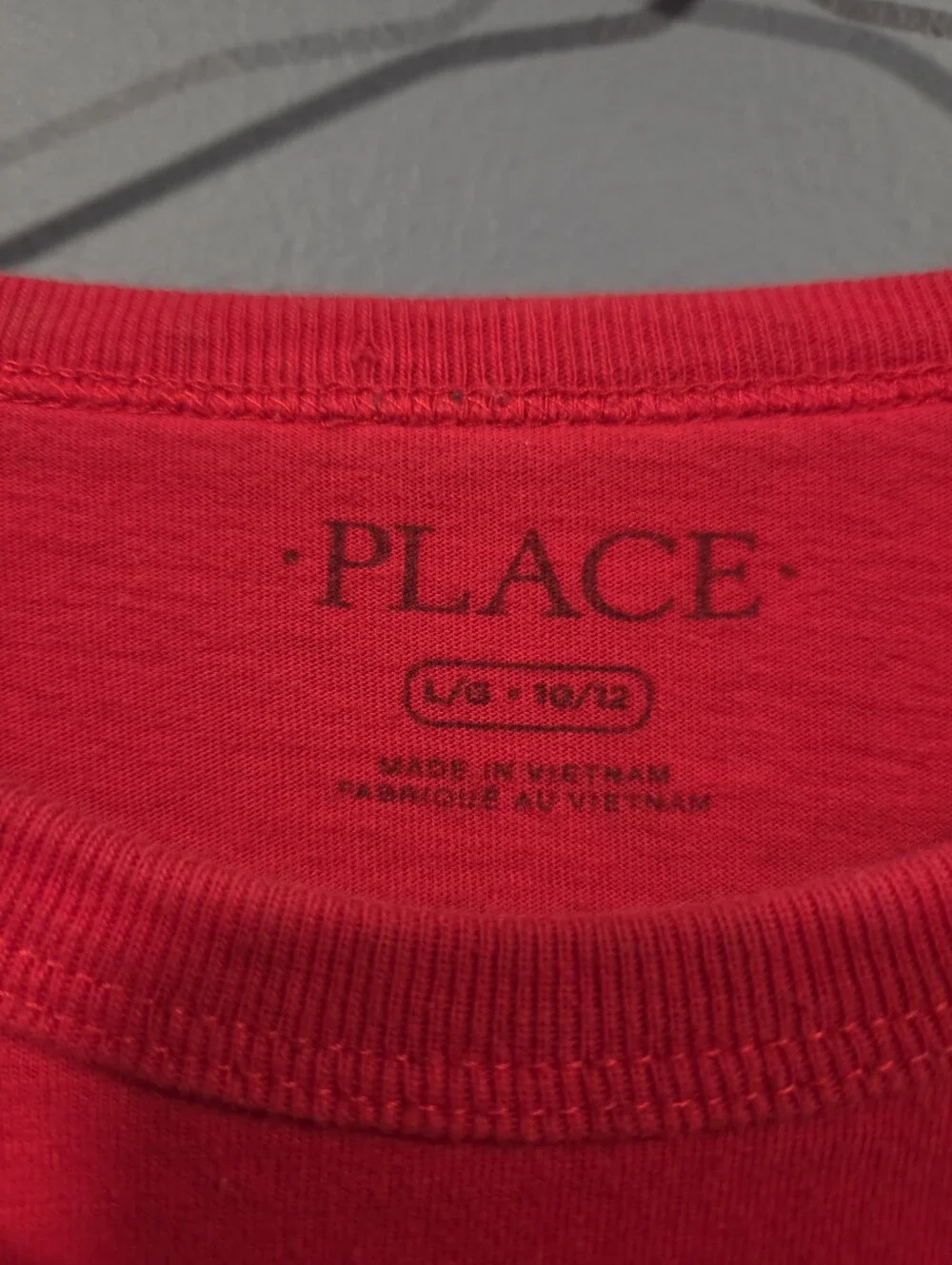 The Children's Place Red 'All Game All Day' Long-Sleeve Tee - Size 10/12